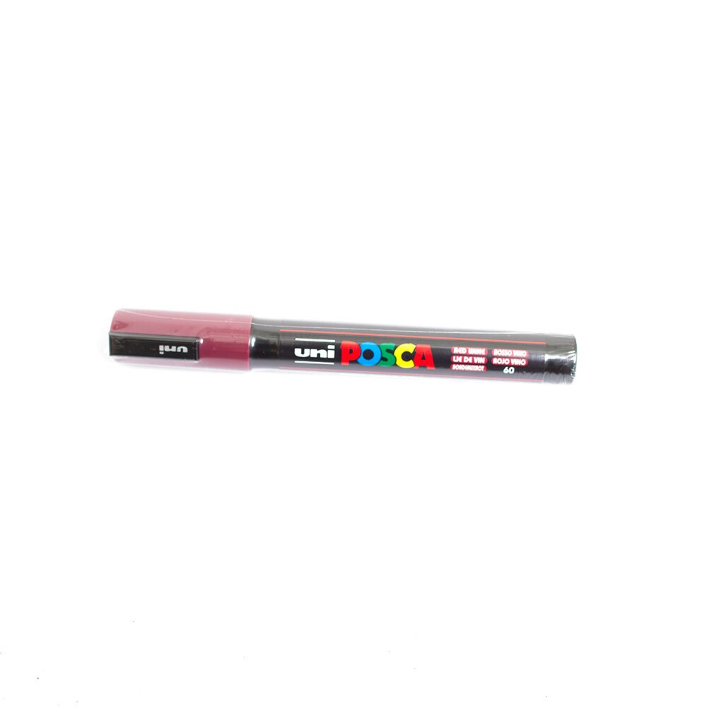 Uni Posca, Paint Marker, Art & School, 5M, 48472, Red Wine